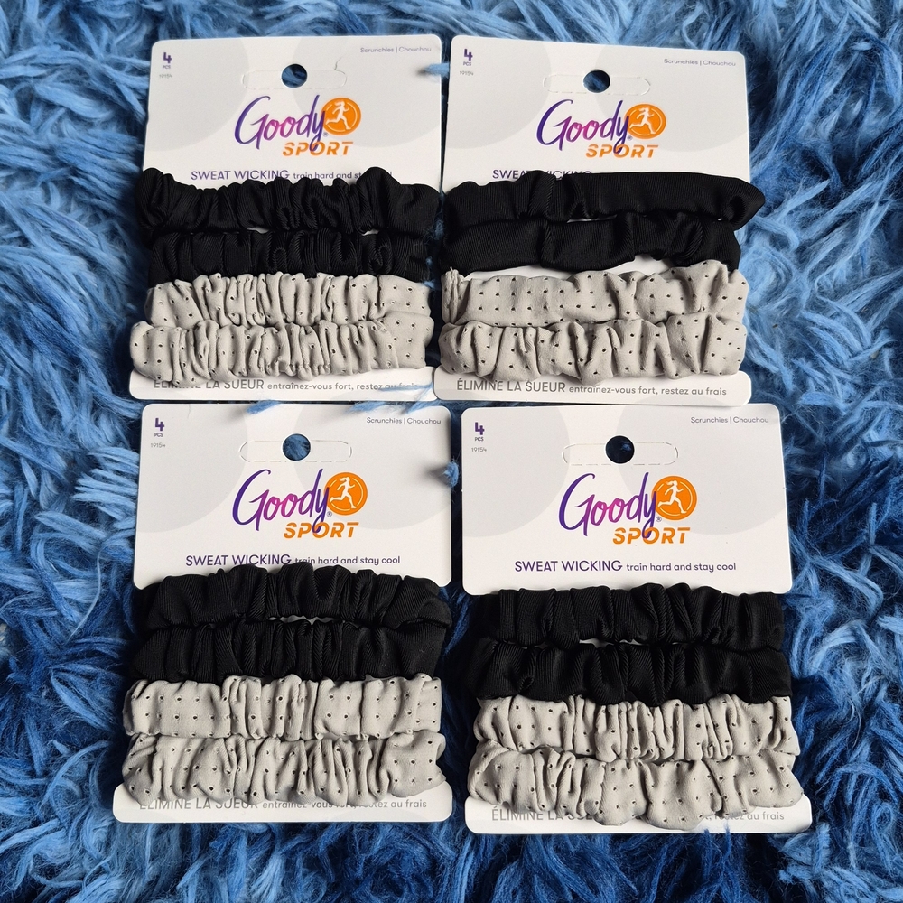 Black and Gray Hair Accessories